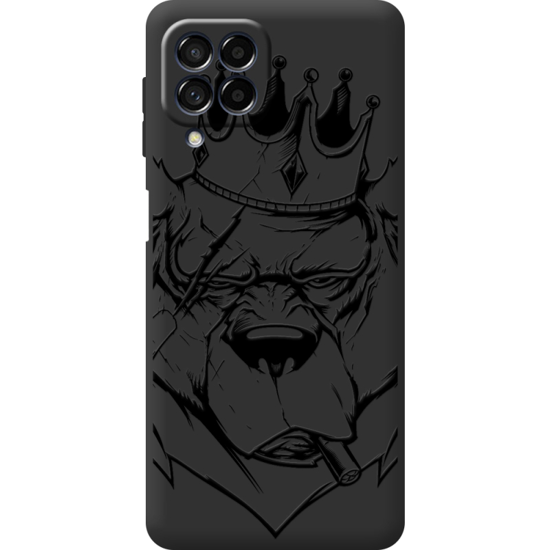 Черный чехол BoxFace Samsung Galaxy M53 5G (M536) Bear King