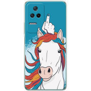 Чехол BoxFace Poco F4 Fuck Unicorn