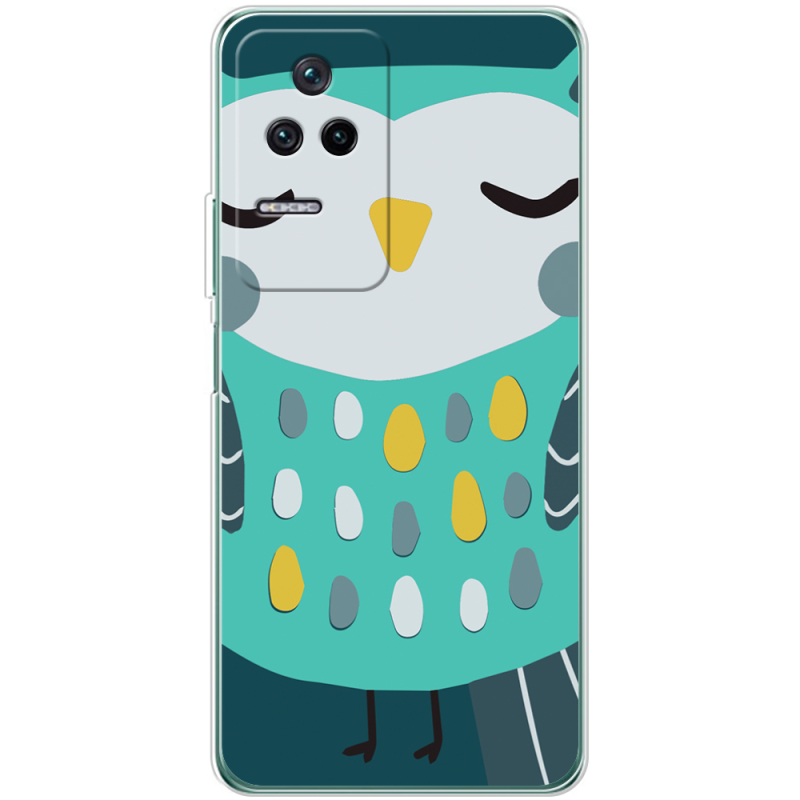 Чехол BoxFace Poco F4 Green Owl