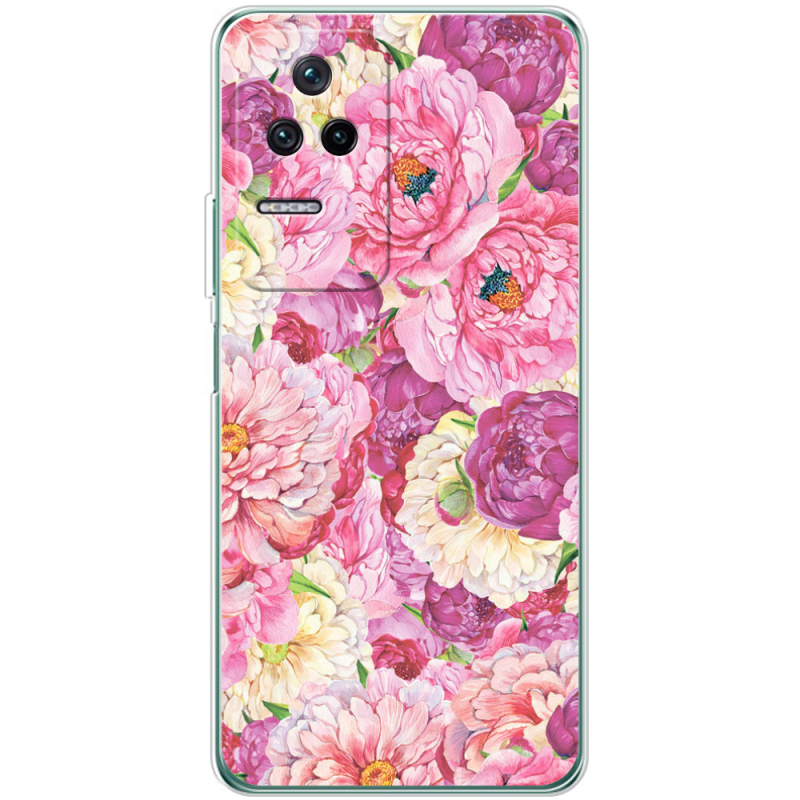 Чехол BoxFace Poco F4 Pink Peonies