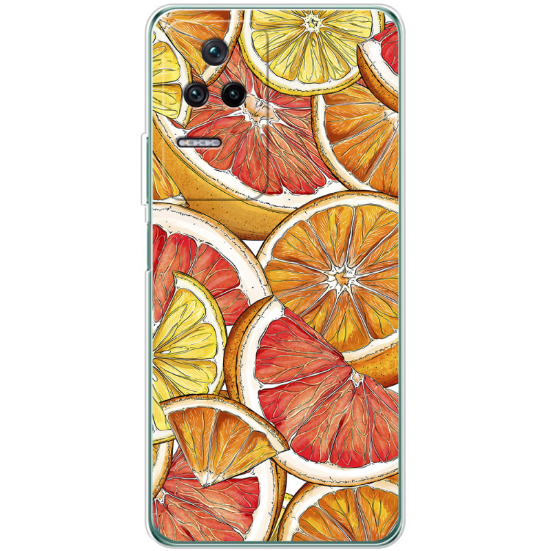 Чехол BoxFace Poco F4 Citrus Pattern