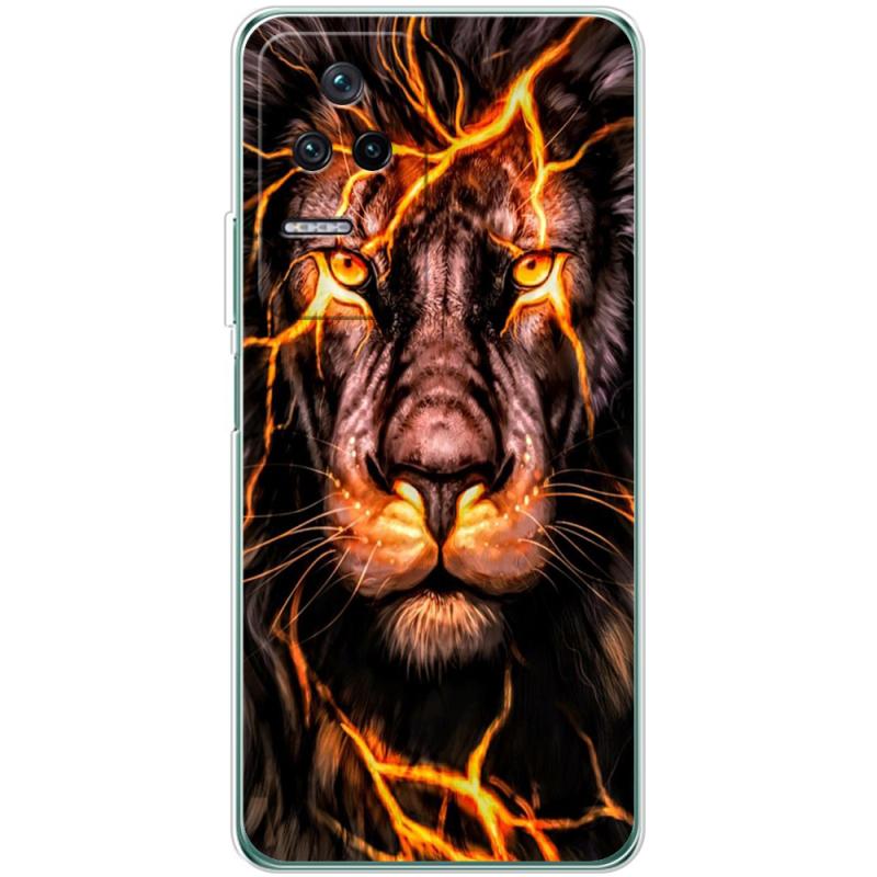 Чехол BoxFace Poco F4 Fire Lion