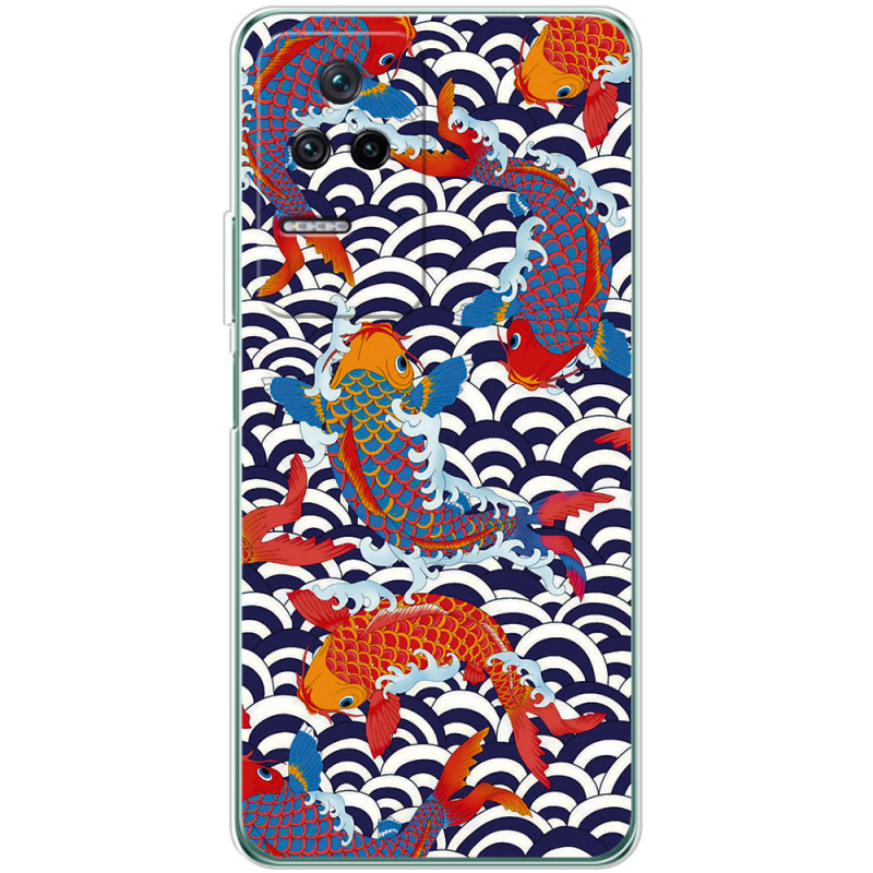 Чехол BoxFace Poco F4 Koi Fish