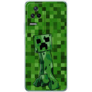 Чехол BoxFace Poco F4 Minecraft Creeper