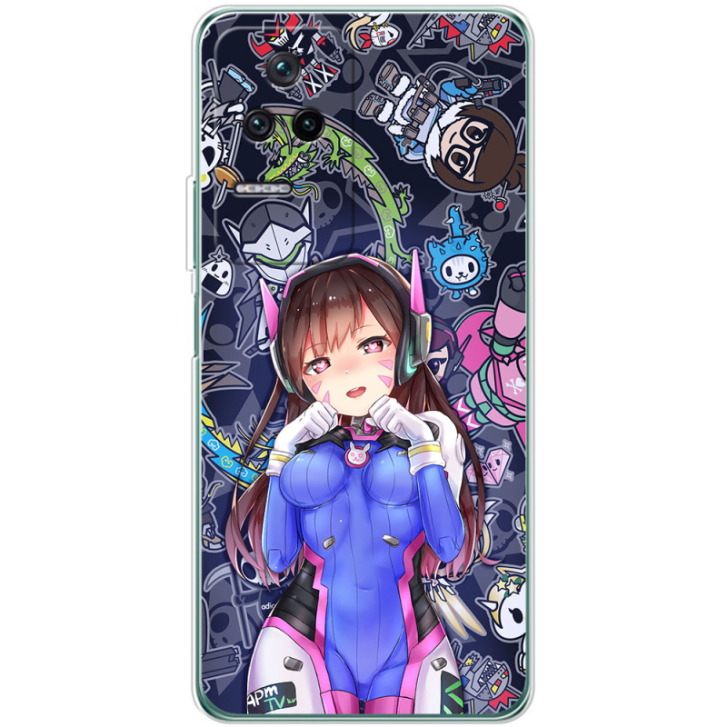 Чехол BoxFace Poco F4 Overwatch D.VA