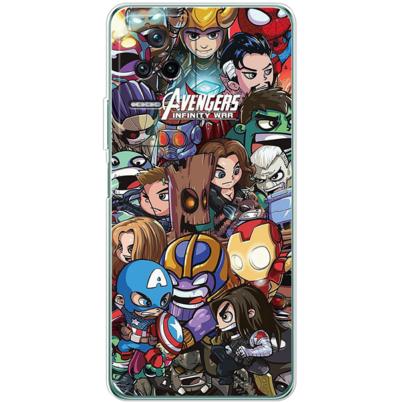 Чехол BoxFace Poco F4 Avengers Infinity War