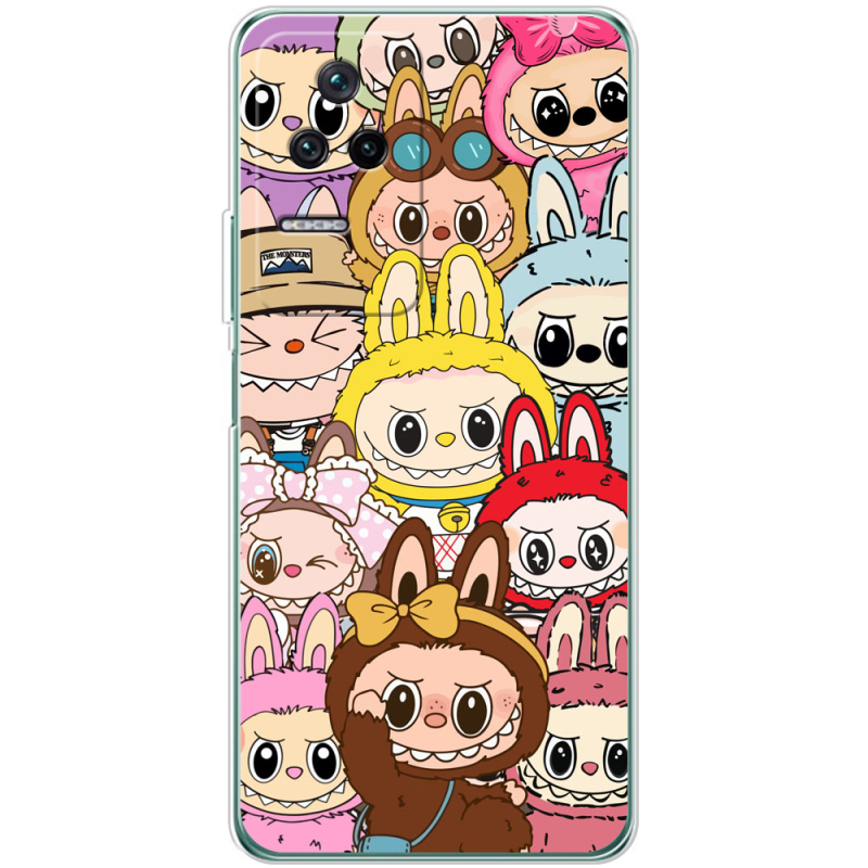 Чехол BoxFace Poco F4 Labubu