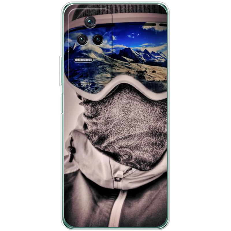 Чехол BoxFace Poco F4 snowboarder