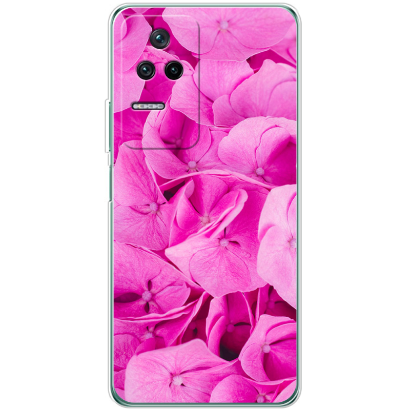 Чехол BoxFace Poco F4 Pink Flowers