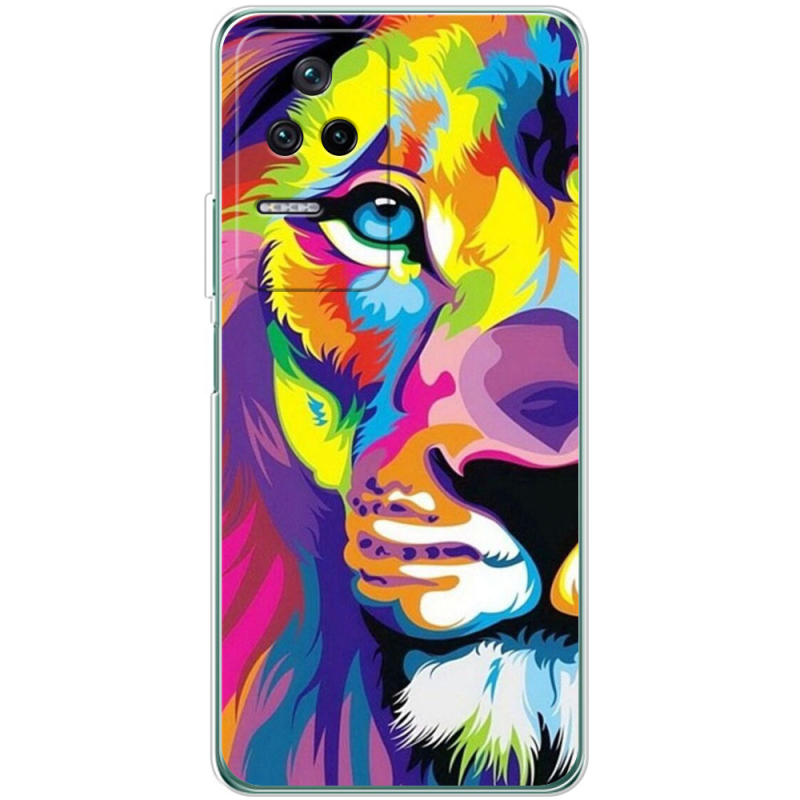 Чехол BoxFace Poco F4 Frilly Lion