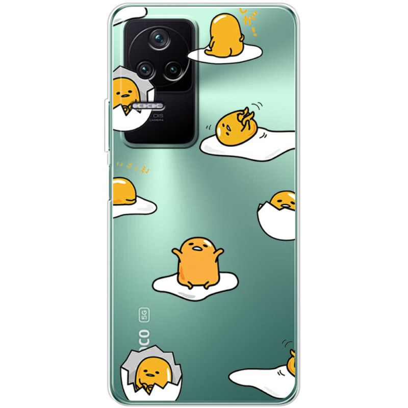 Прозрачный чехол BoxFace Poco F4 Gudetama