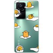 Прозрачный чехол BoxFace Poco F4 Gudetama