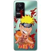 Прозрачный чехол BoxFace Poco F4 Naruto