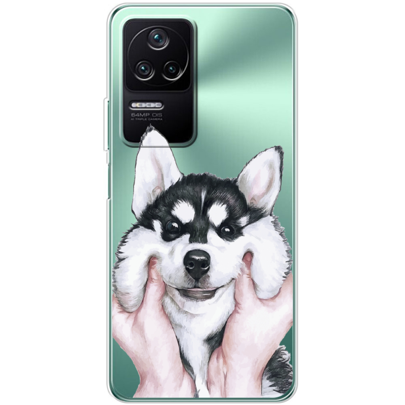 Прозрачный чехол BoxFace Poco F4 Husky