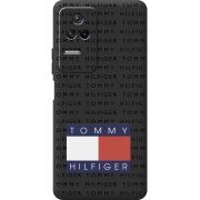 Черный чехол BoxFace Poco F4 Tommy Print