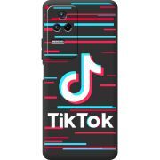 Черный чехол BoxFace Poco F4 Tik Tok