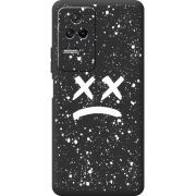 Черный чехол BoxFace Poco F4 Sad Way