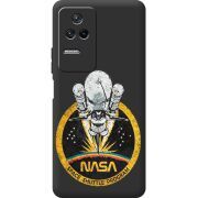 Черный чехол BoxFace Poco F4 NASA Spaceship