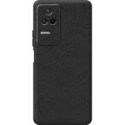 Черный чехол BoxFace Poco F4 