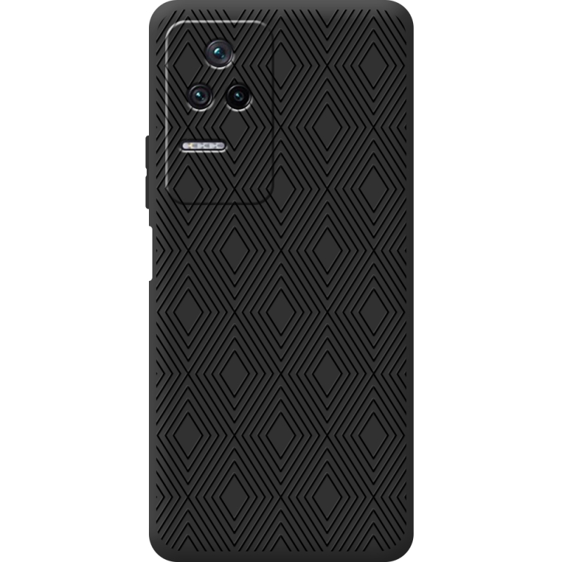 Черный чехол BoxFace Poco F4 