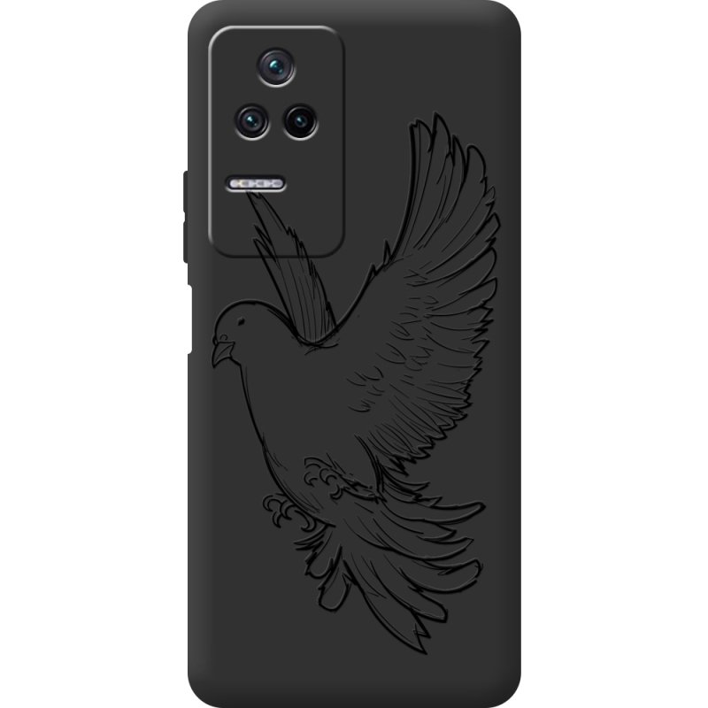 Черный чехол BoxFace Poco F4 Dove