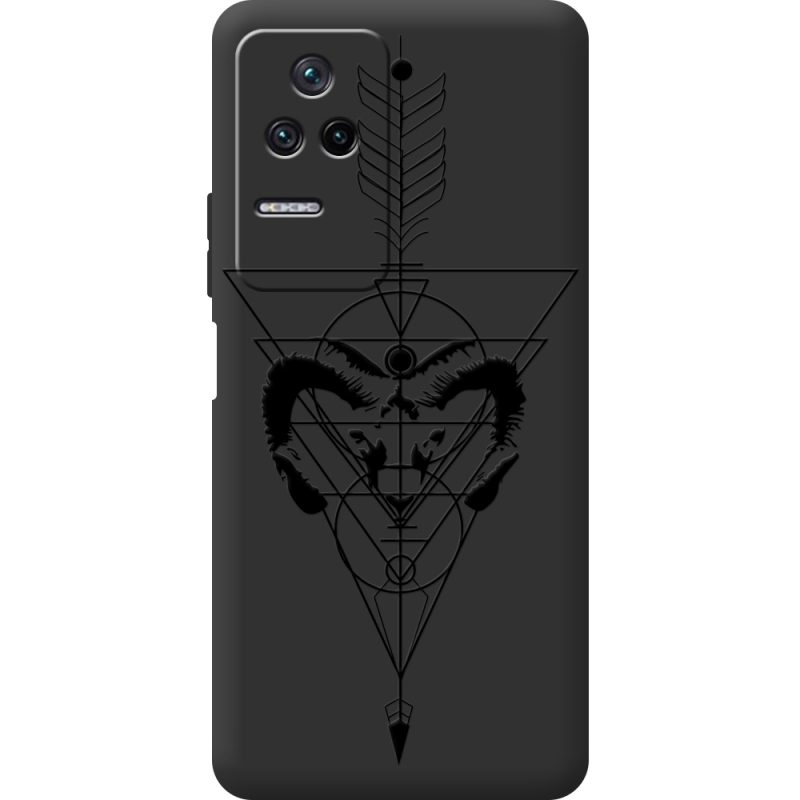 Черный чехол BoxFace Poco F4 