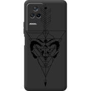 Черный чехол BoxFace Poco F4 