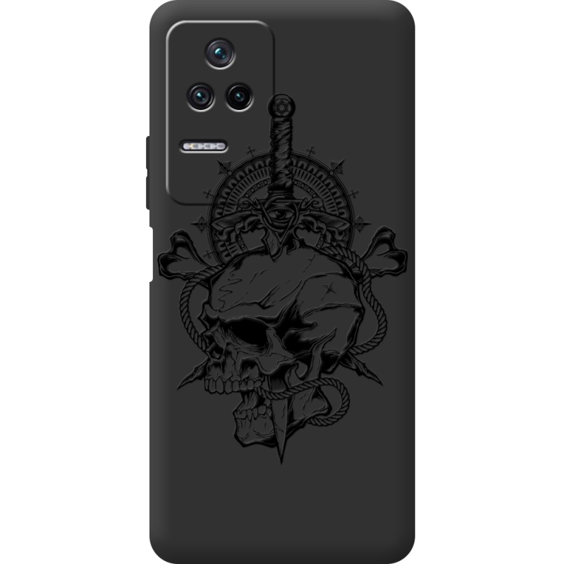 Черный чехол BoxFace Poco F4 