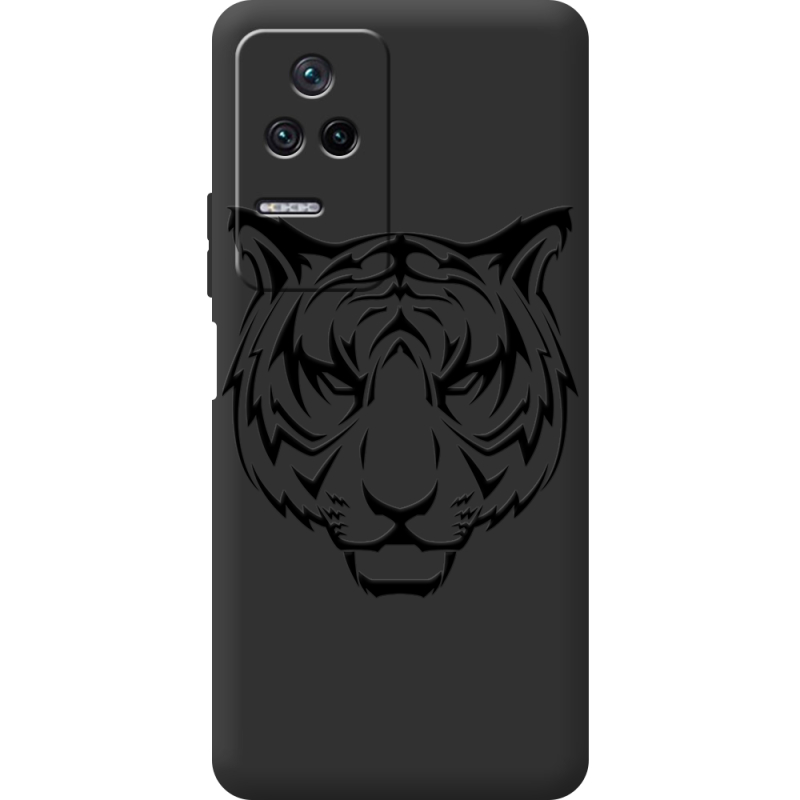 Черный чехол BoxFace Poco F4 Tiger