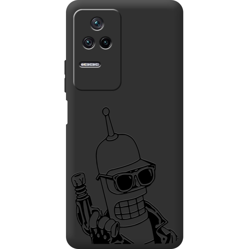 Черный чехол BoxFace Poco F4 