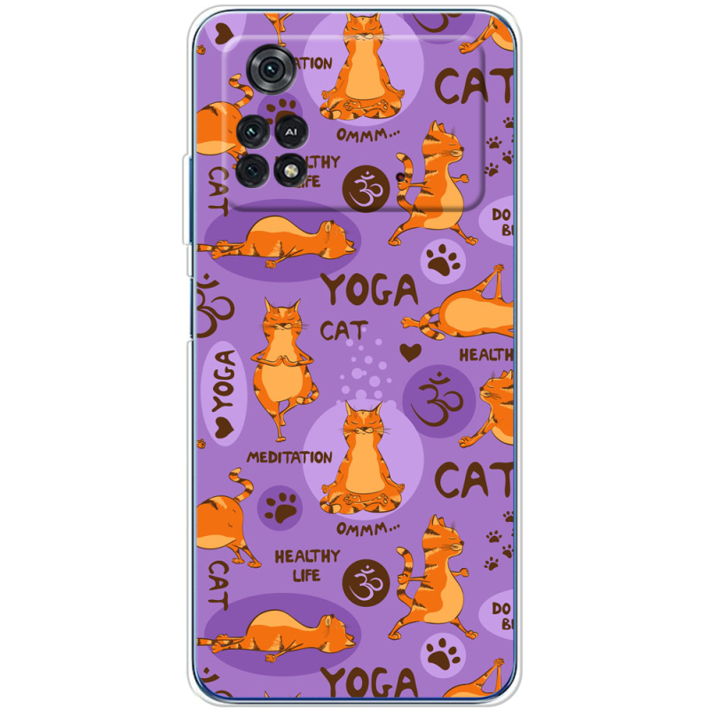 Чехол BoxFace Xiaomi Poco M4 Pro 4G Yoga Cat