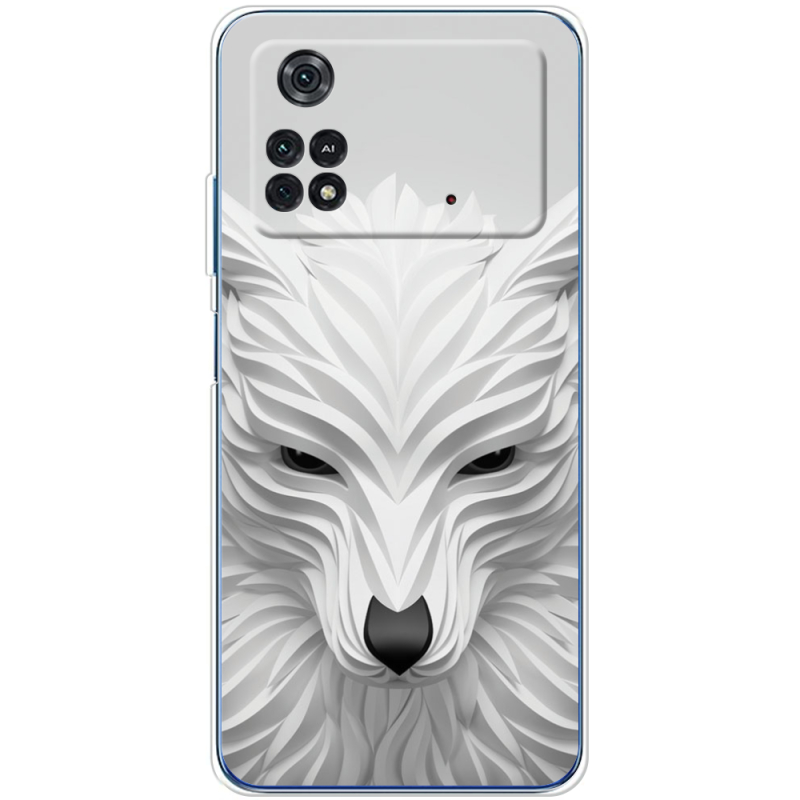 Чехол BoxFace Xiaomi Poco M4 Pro 4G White Wolf