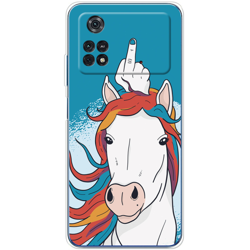 Чехол BoxFace Xiaomi Poco M4 Pro 4G Fuck Unicorn