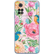 Чехол BoxFace Xiaomi Poco M4 Pro 4G Birds in Flowers