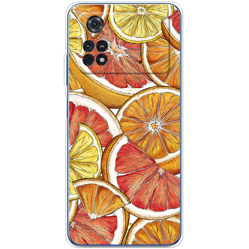 Чехол BoxFace Xiaomi Poco M4 Pro 4G Citrus Pattern