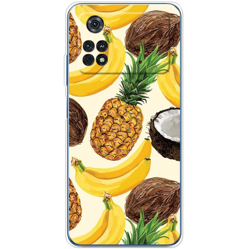 Чехол BoxFace Xiaomi Poco M4 Pro 4G Tropical Fruits