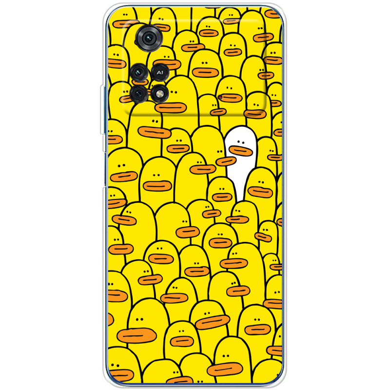 Чехол BoxFace Xiaomi Poco M4 Pro 4G Yellow Ducklings