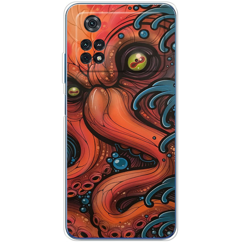 Чехол BoxFace Xiaomi Poco M4 Pro 4G Octopus