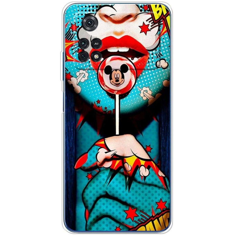 Чехол BoxFace Xiaomi Poco M4 Pro 4G Girl Pop Art