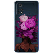 Чехол BoxFace Xiaomi Poco M4 Pro 4G Exquisite Purple Flowers