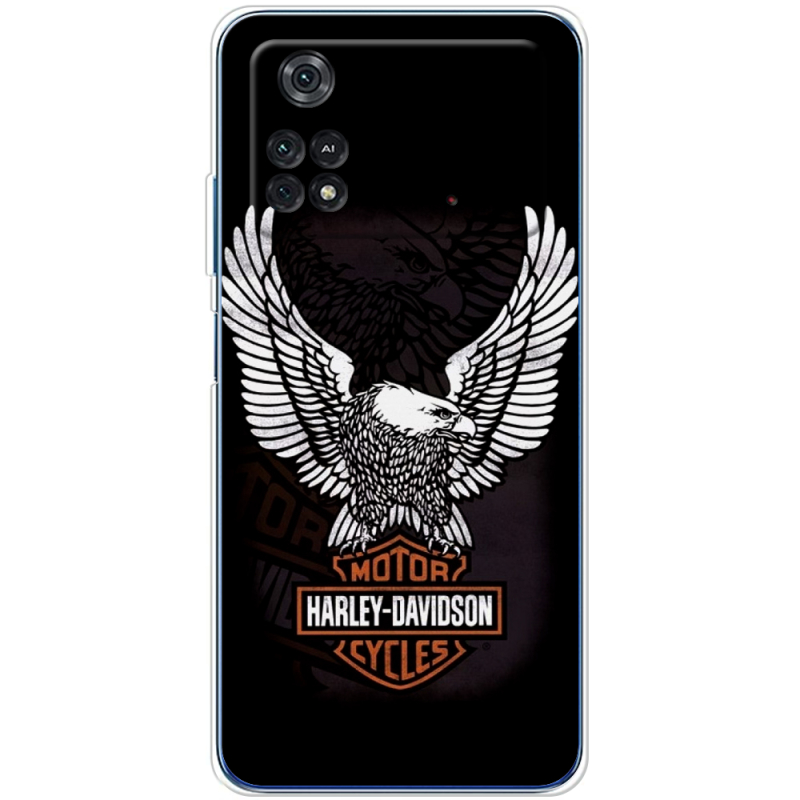 Чехол BoxFace Xiaomi Poco M4 Pro 4G Harley Davidson and eagle