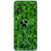 Чехол BoxFace Xiaomi Poco M4 Pro 4G Minecraft Creeper