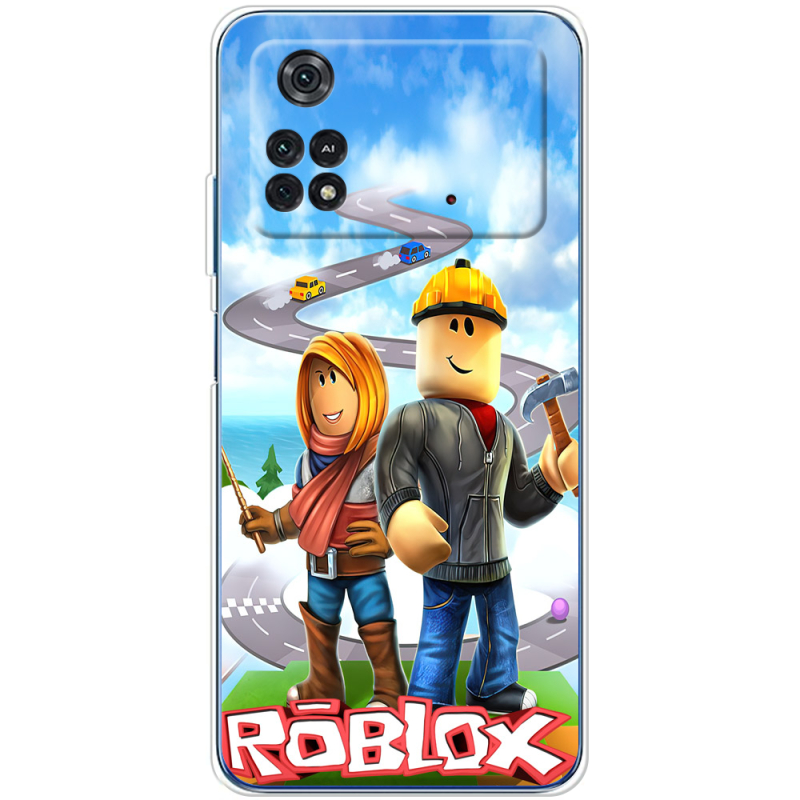 Чехол BoxFace Xiaomi Poco M4 Pro 4G Roblox Білдерман