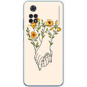 Чехол BoxFace Xiaomi Poco M4 Pro 4G Flower Hands