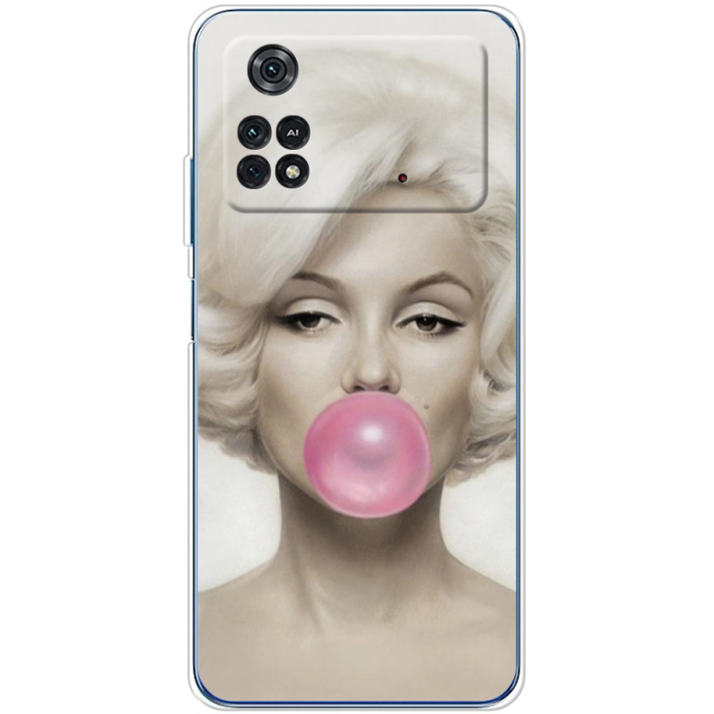 Чехол BoxFace Xiaomi Poco M4 Pro 4G Marilyn Monroe Bubble Gum