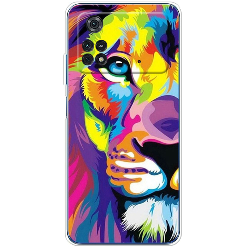 Чехол BoxFace Xiaomi Poco M4 Pro 4G Frilly Lion