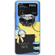 Прозрачный чехол BoxFace Xiaomi Poco M4 Pro 4G Fashion Pug