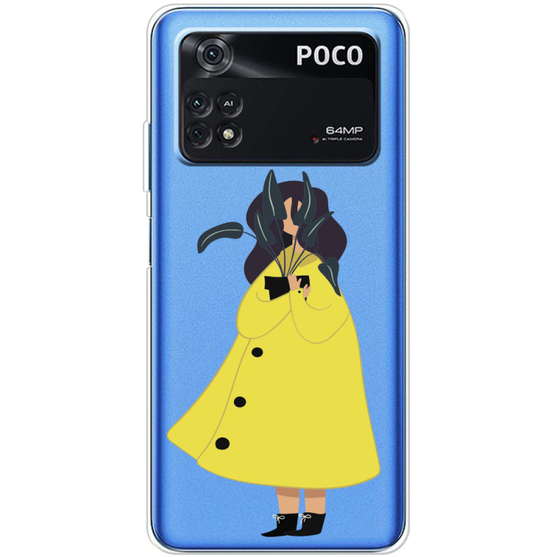 Прозрачный чехол BoxFace Xiaomi Poco M4 Pro 4G Just a Girl