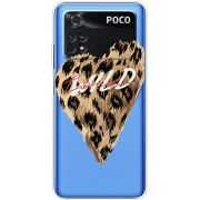 Прозрачный чехол BoxFace Xiaomi Poco M4 Pro 4G Wild Love