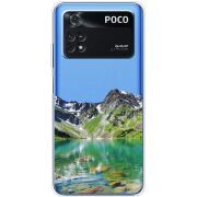 Прозрачный чехол BoxFace Xiaomi Poco M4 Pro 4G Green Mountain